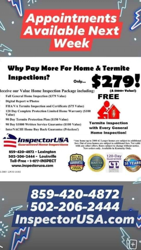 Visit InspectorUSA - Guaranteed Home Inspections