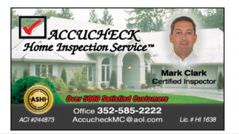 Visit Accucheck Home Inspection Service